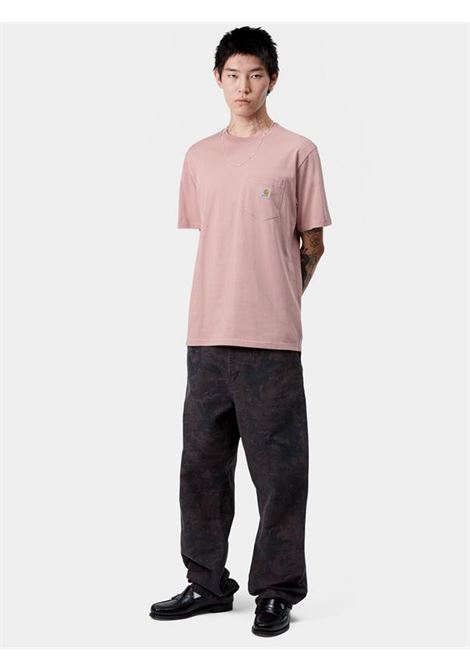 t-shirt ls chase uomo pink CARHARTT WIP | I0304341NJ.XX